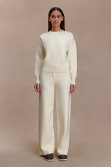 Braxton Cozy Knit Jumper - Ivory